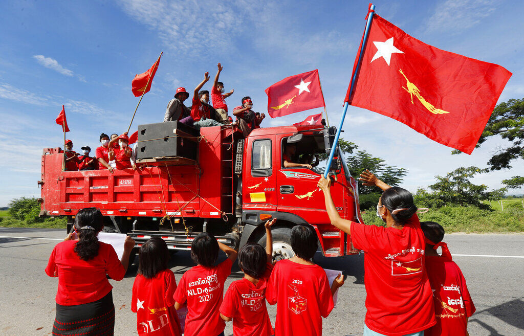 APTOPIX Myanmar Election